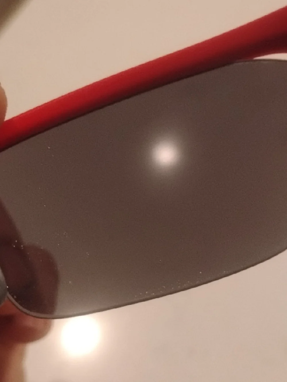 Oakley Red and Gray Flak Jacket Sport Sunglasses